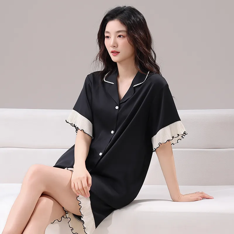 Qin Jing Pajama Set Women's Two Piece Set-3