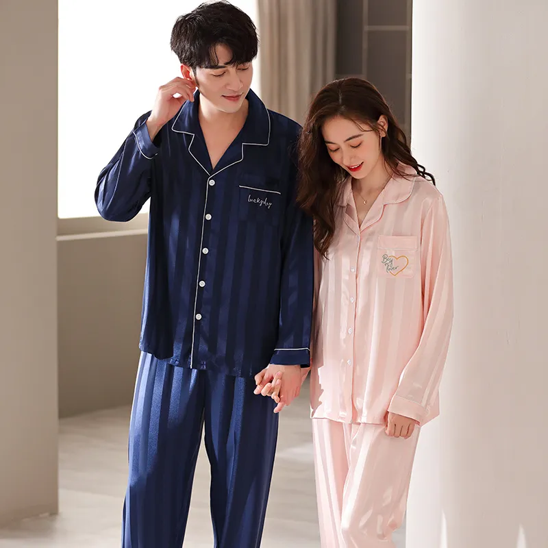 Qin Jing Pajama Set Unisex Blue Gray Pink-2