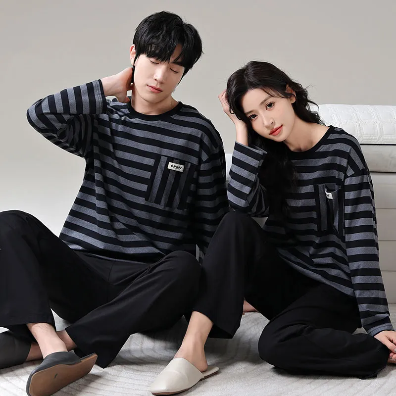 Qin Jing Pajama Set Unisex Gray-1