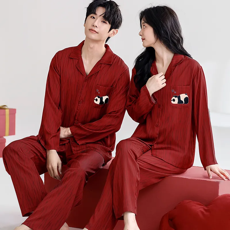 Qin Jing Pajama Set Unisex Image Color-3