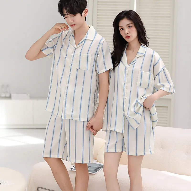 Qin Jing Pajama Set Unisex Apricot-9
