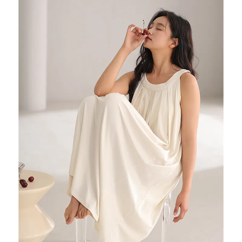 Qin Jing Nightgown Women's Gift Box Set Apricot-4