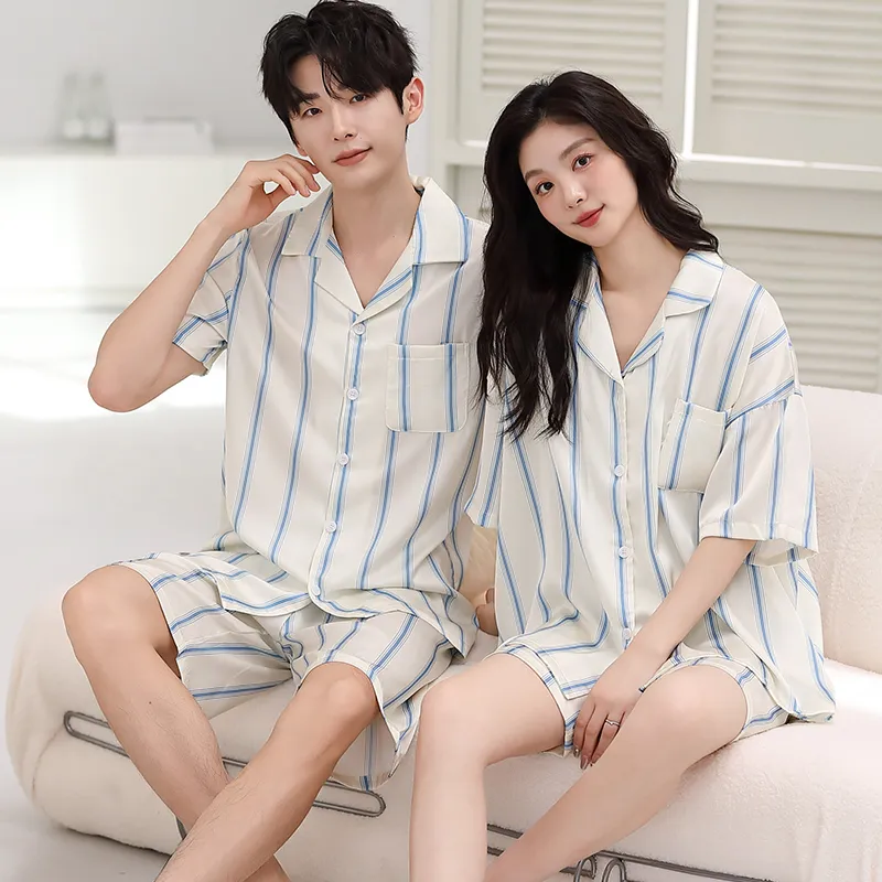 Qin Jing Pajama Set Unisex Apricot-11