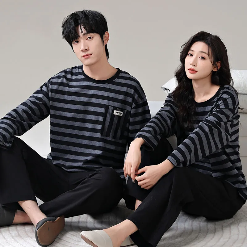 Qin Jing Pajama Set Unisex Gray-3