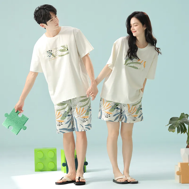 Qin Jing Pajama Set Unisex White-10