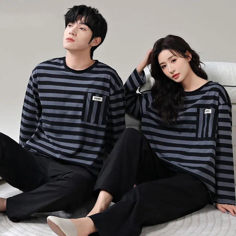 Qin Jing Pajama Set Unisex Gray-2