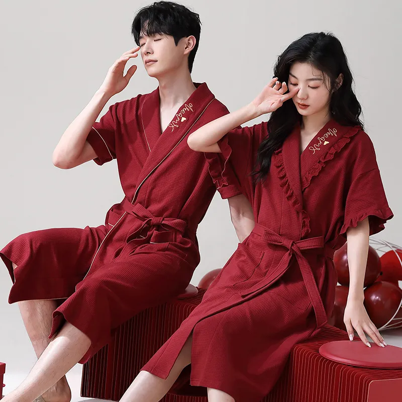 Qin Jing Unisex Bath Robes-5