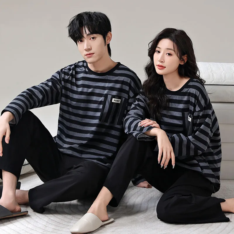 Qin Jing Pajama Set Unisex Gray-7