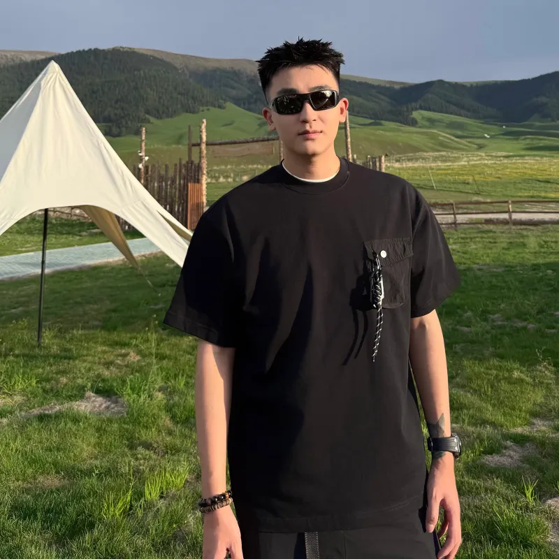 SANBAI STUDIO T Shirts Unisex Black-2