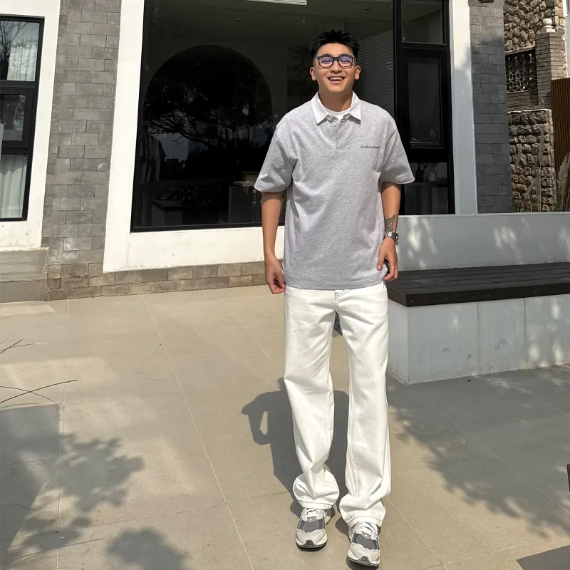 SANBAI STUDIO Polo Shirt Unisex-3