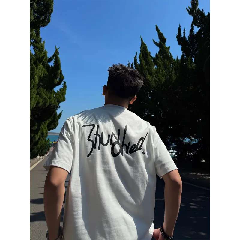 SANBAI STUDIO T Shirts Unisex White-3