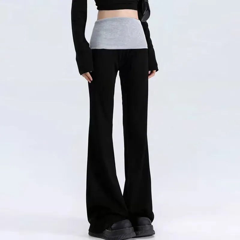 Pzhk Casual Pants Women's Black-1