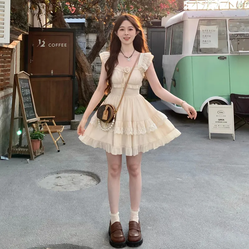 Pzhk Short Sleeved Dress Women's-4