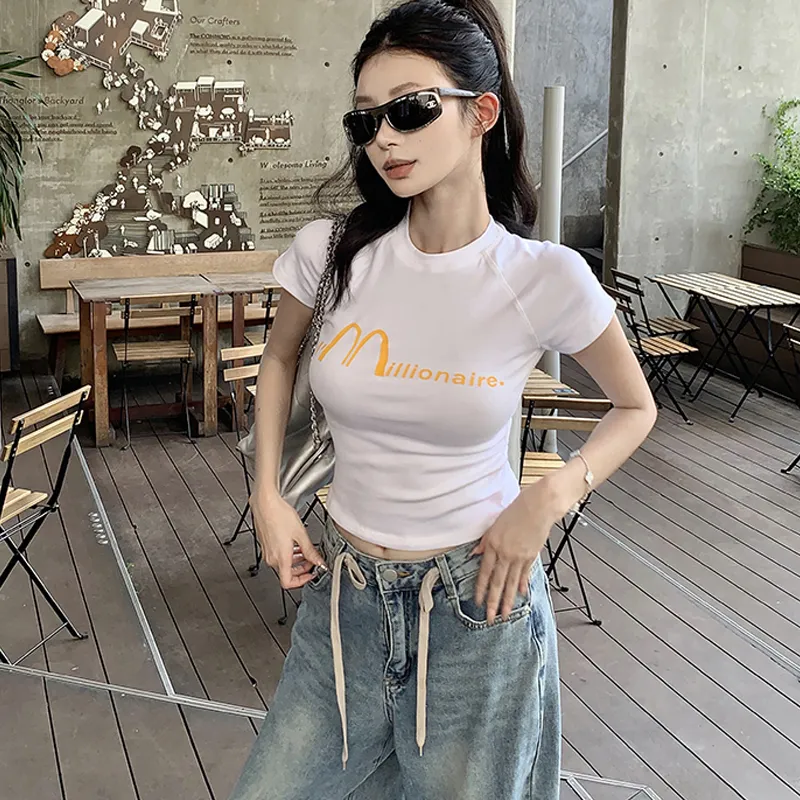 PZHK T Shirts Women's-11
