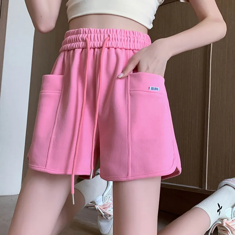 PZHK Casual Shorts Women's-16