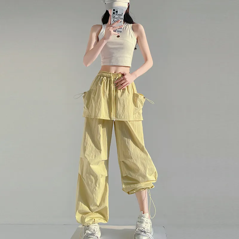 PZHK Cargo Pants Women's-2
