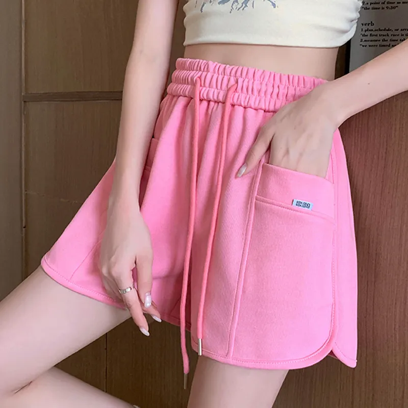 PZHK Casual Shorts Women's-17