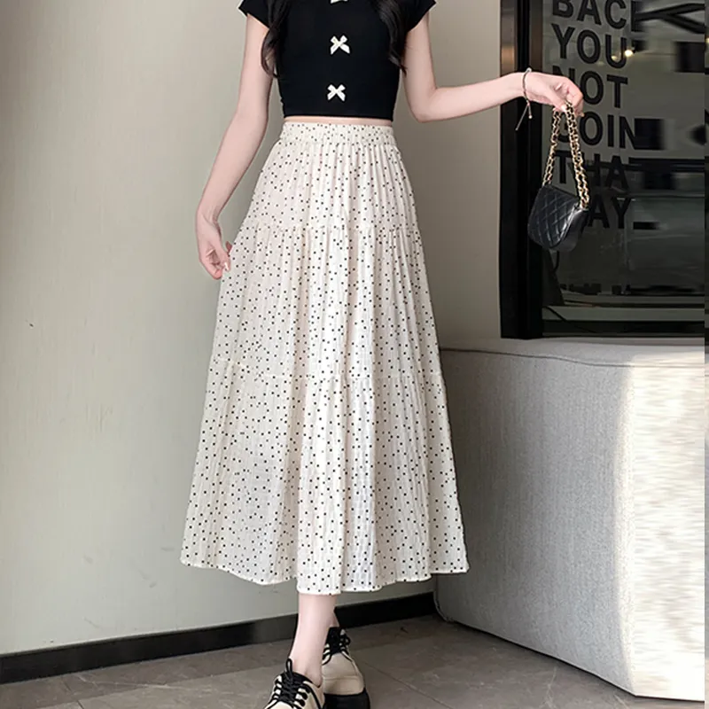 Pzhk Casual Long Skirts Women's-6
