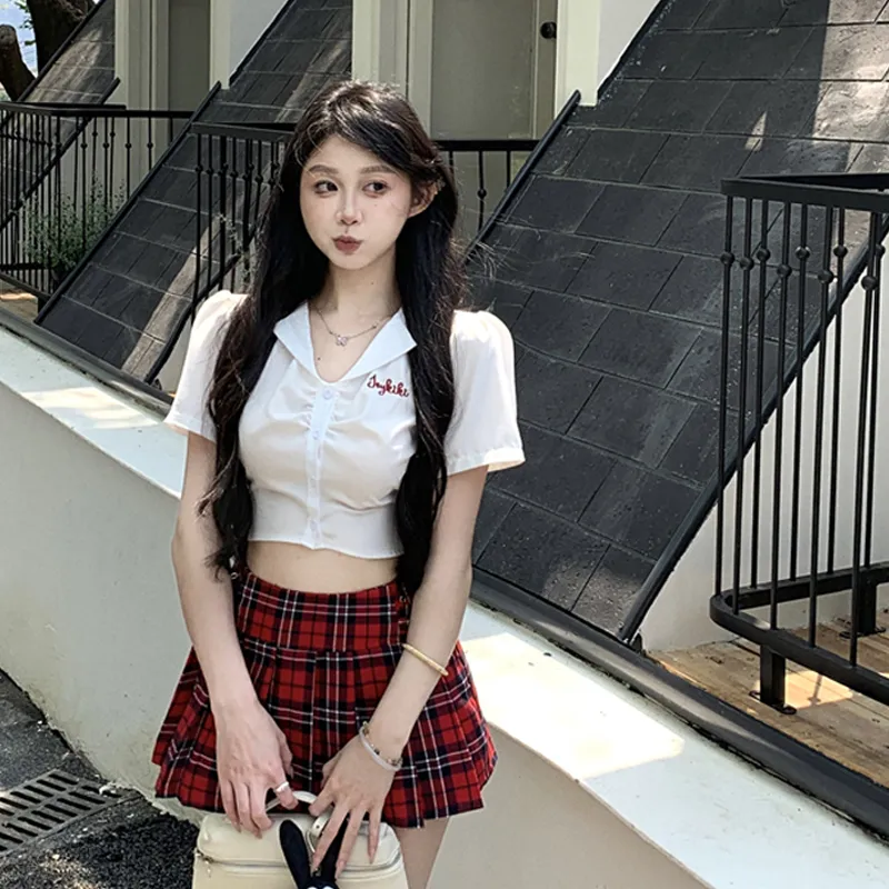 PZHK Two Piece Skirt Sets Women's-4