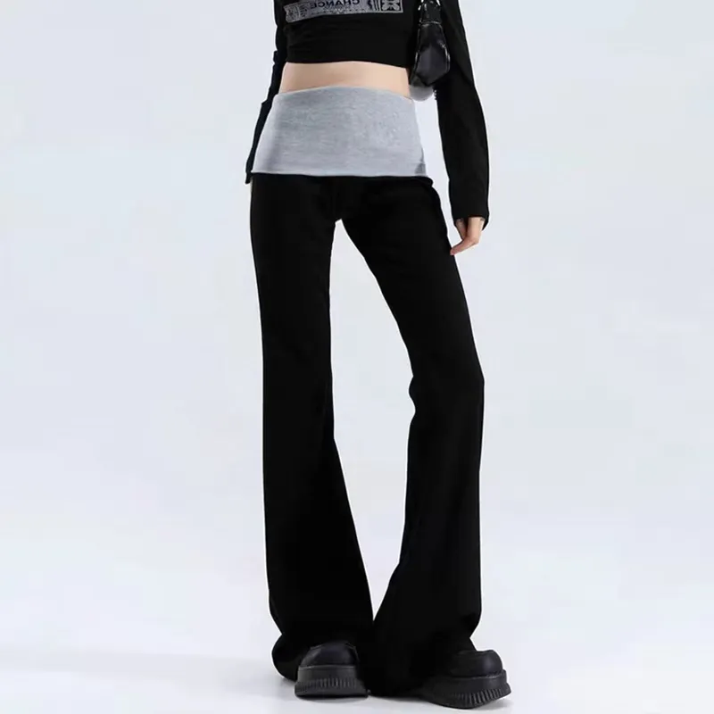 Pzhk Casual Pants Women's Black-2