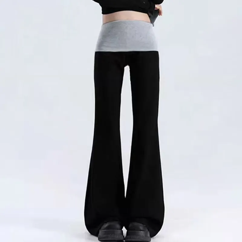 Pzhk Casual Pants Women's Black-3