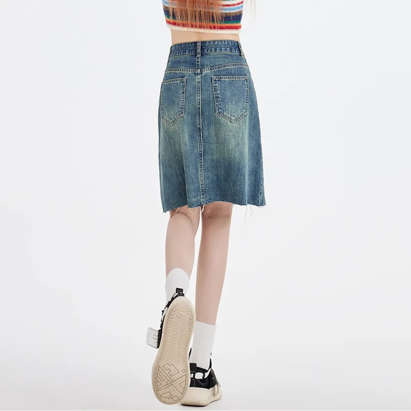 Pzhk Denim Short Skirts Women's-2