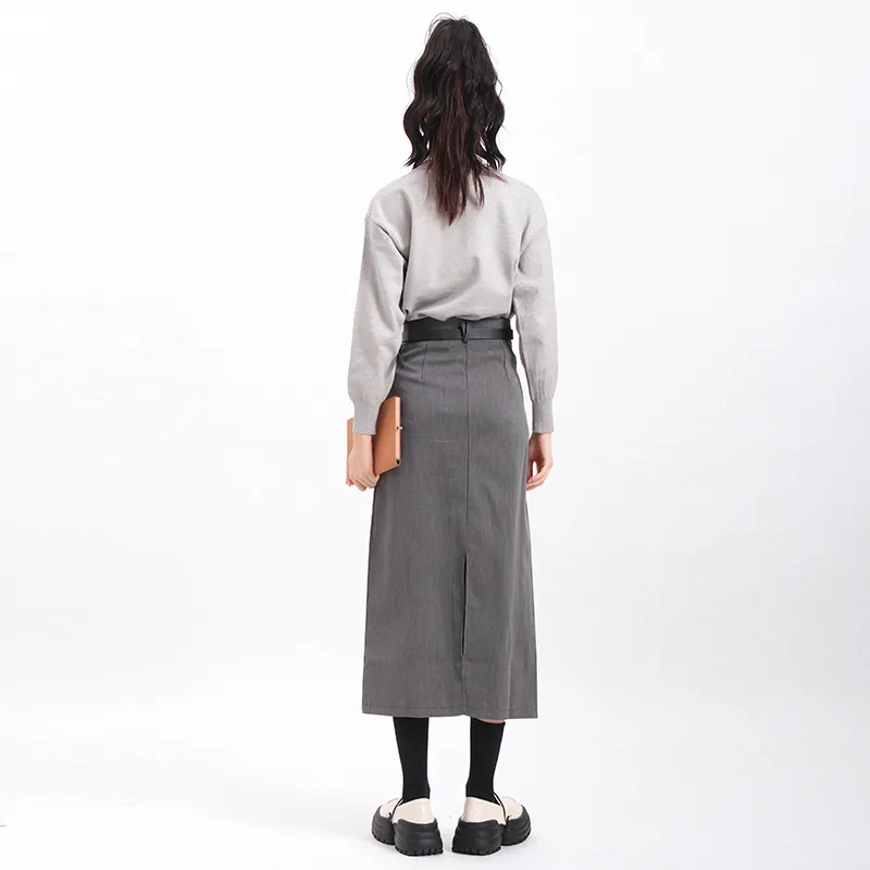 Pzhk Knitwear Women's Gray Cardigan-3