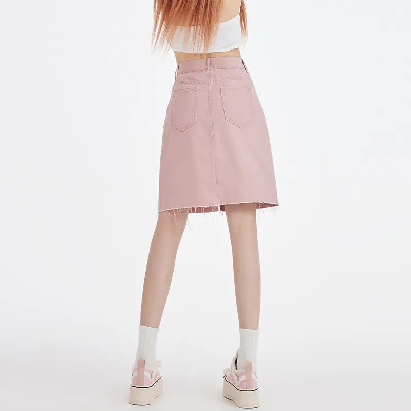 Pzhk Denim Short Skirts Women's-5