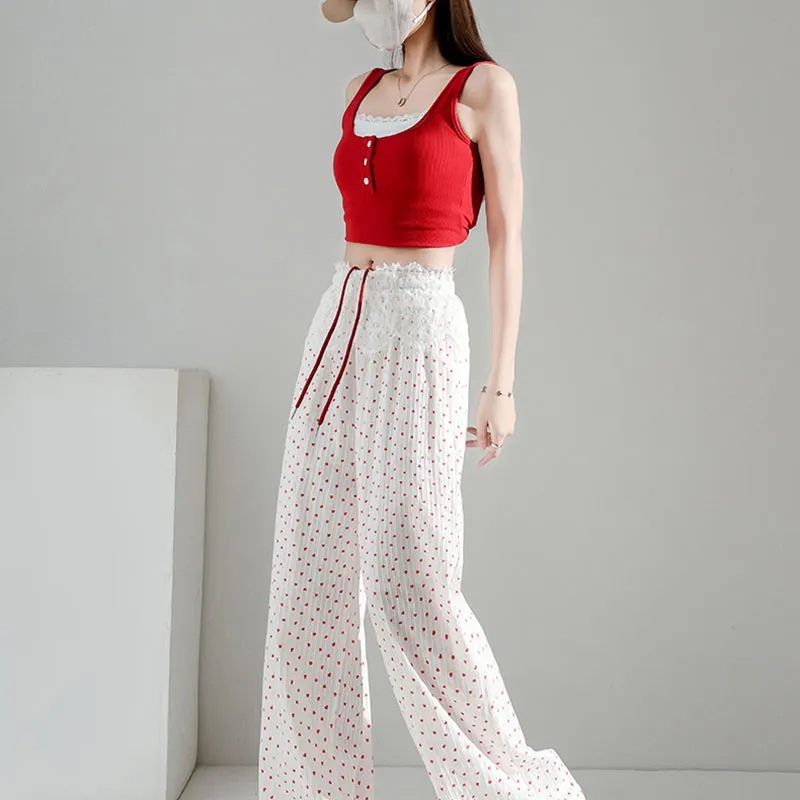 Pzhk Casual Pants Women's White-6