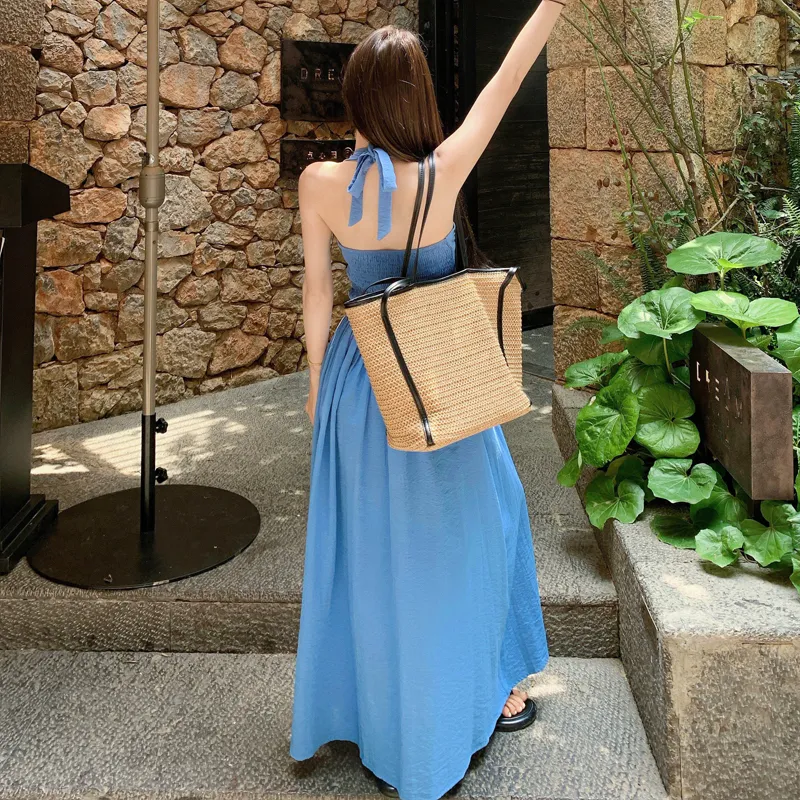 PZHK Sleeveless Dresses Women's-4