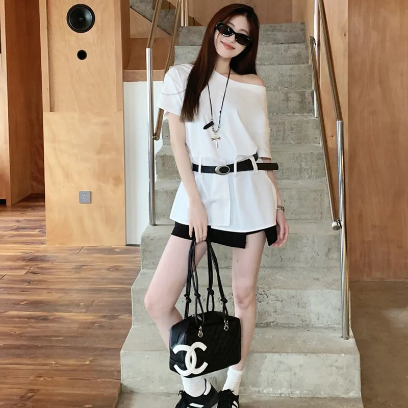 PZHK Two Piece Skirt Sets Women's-4