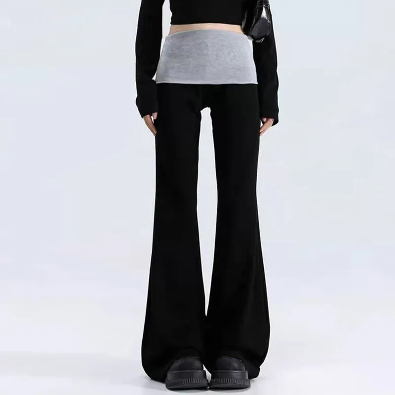 Pzhk Casual Pants Women's Black-4