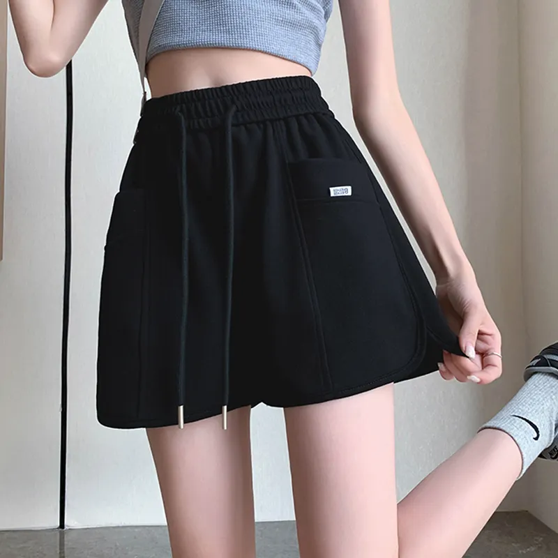PZHK Casual Shorts Women's-12