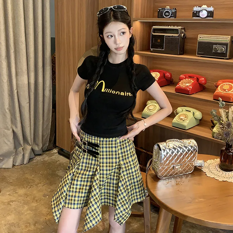PZHK T Shirts Women's-17