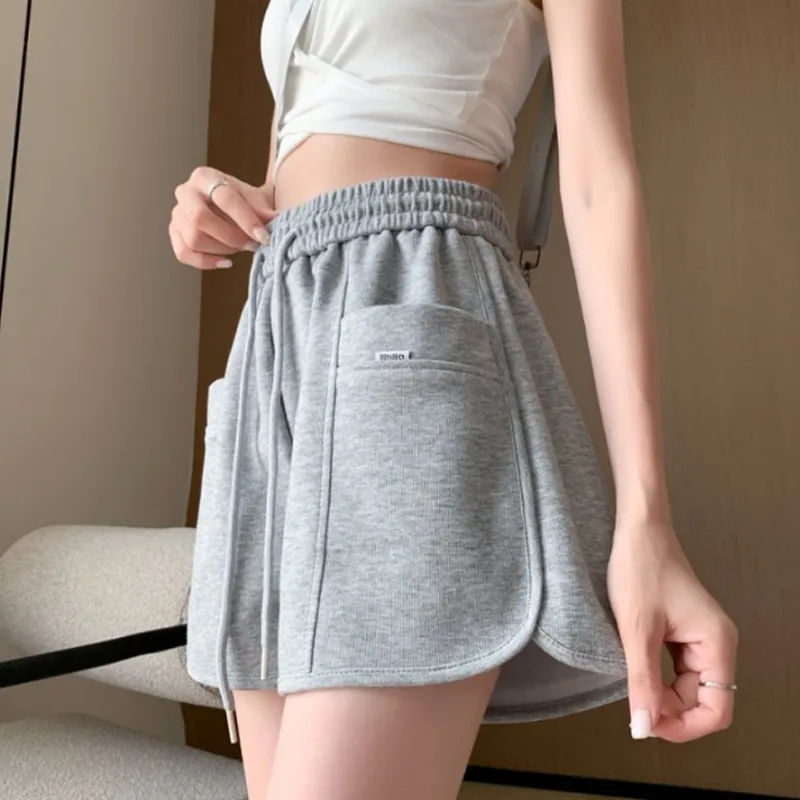 PZHK Casual Shorts Women's-4