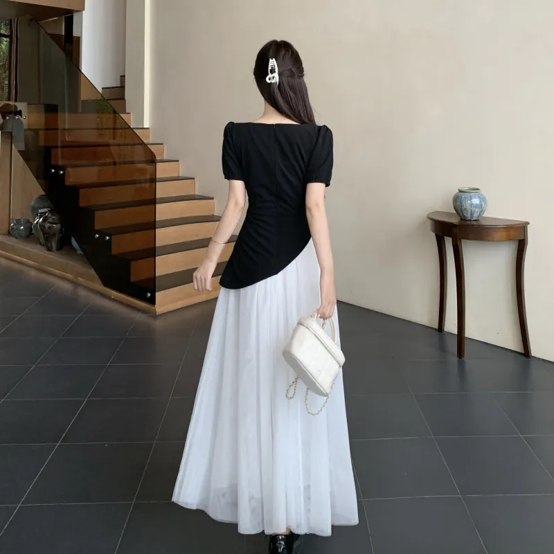 SKYA Short Sleeved Dress Women's-2