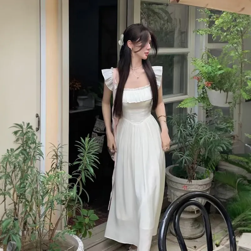 KUNZHUDAXIANG Short Sleeved Dress Women's-7