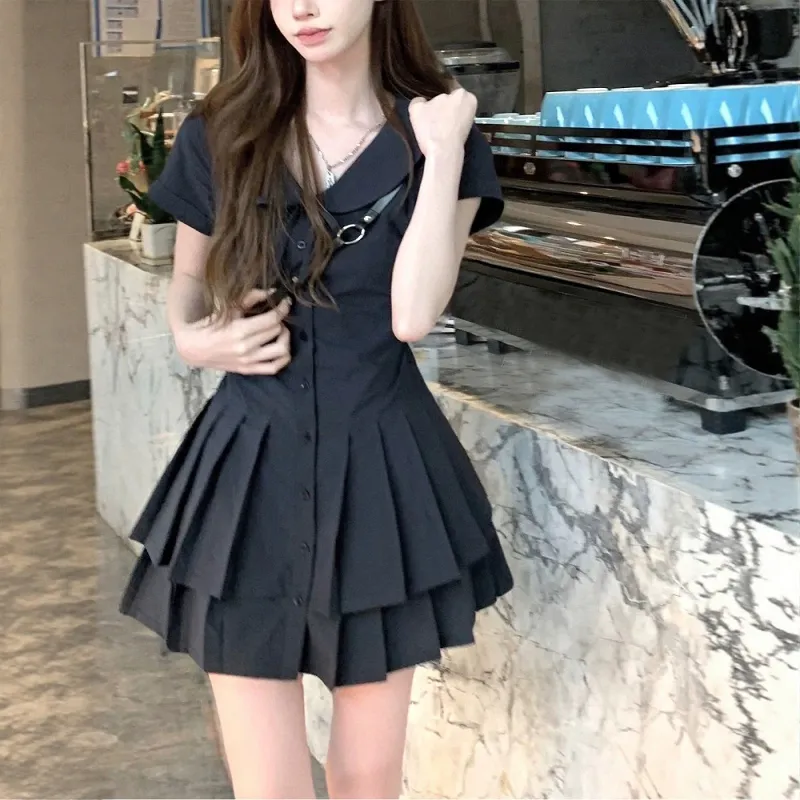 SKYA Short Sleeved Dress Women's-2
