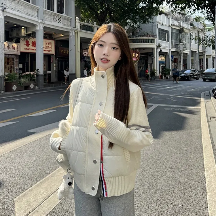 Pa33word Puffer Jackets Women's-37