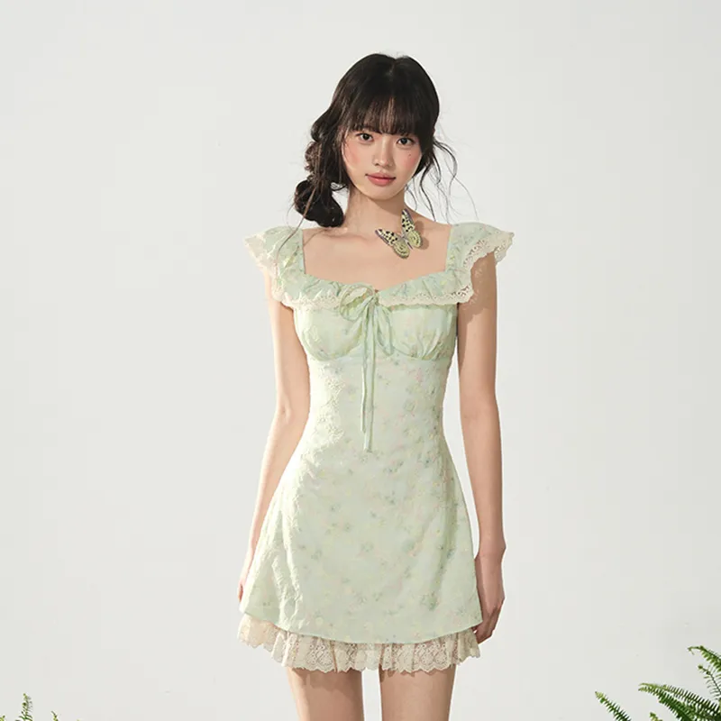 SKYA Short Sleeved Dress Women's-5