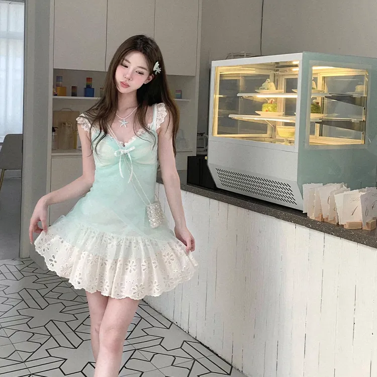 KUNZHUDAXIANG Skirt Set Women's-2