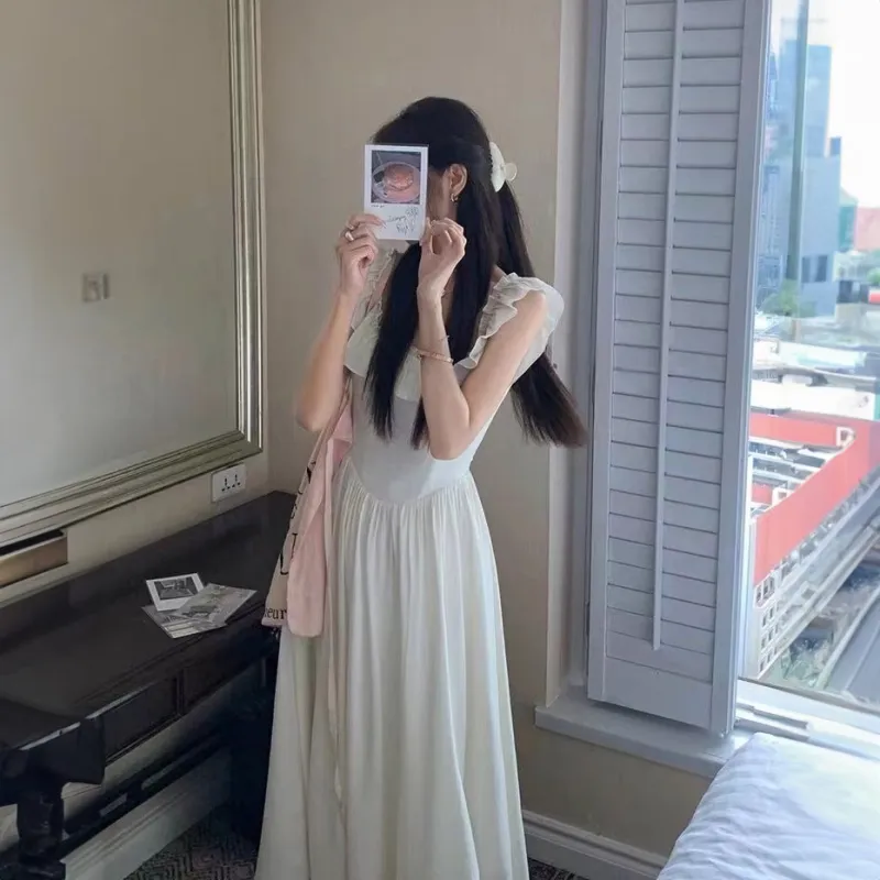 KUNZHUDAXIANG Short Sleeved Dress Women's-10
