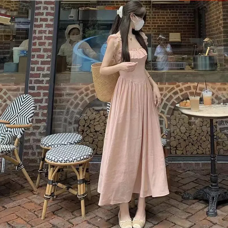 KUNZHUDAXIANG Short Sleeved Dress Women's-2