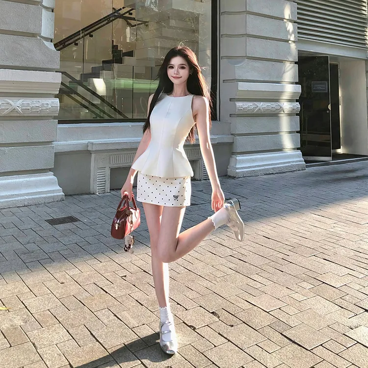 KUNZHUDAXIANG Skirt Set Women's-3