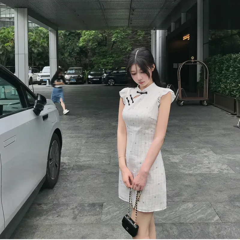 SKYA Short Sleeved Dress Women's-3