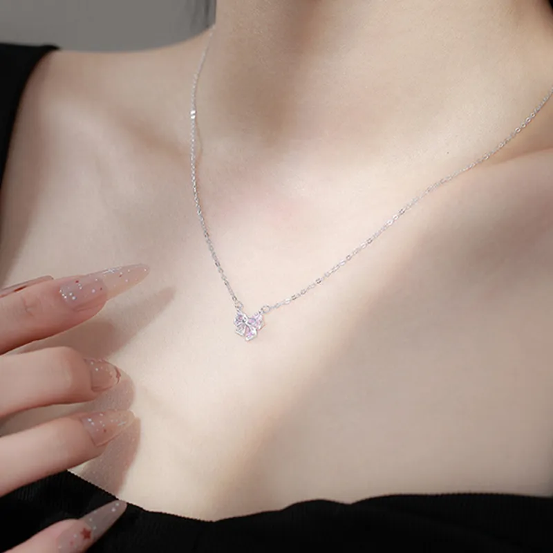 Kelanxi 999 Fine Silver Necklaces Women's-2