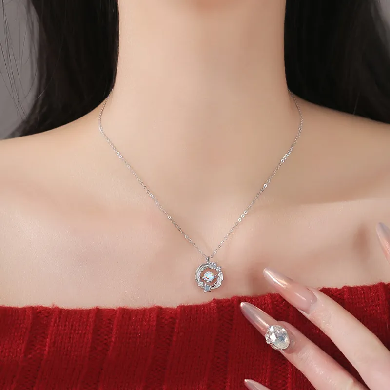 Kelanxi 999 Fine Silver Necklaces Women's-1