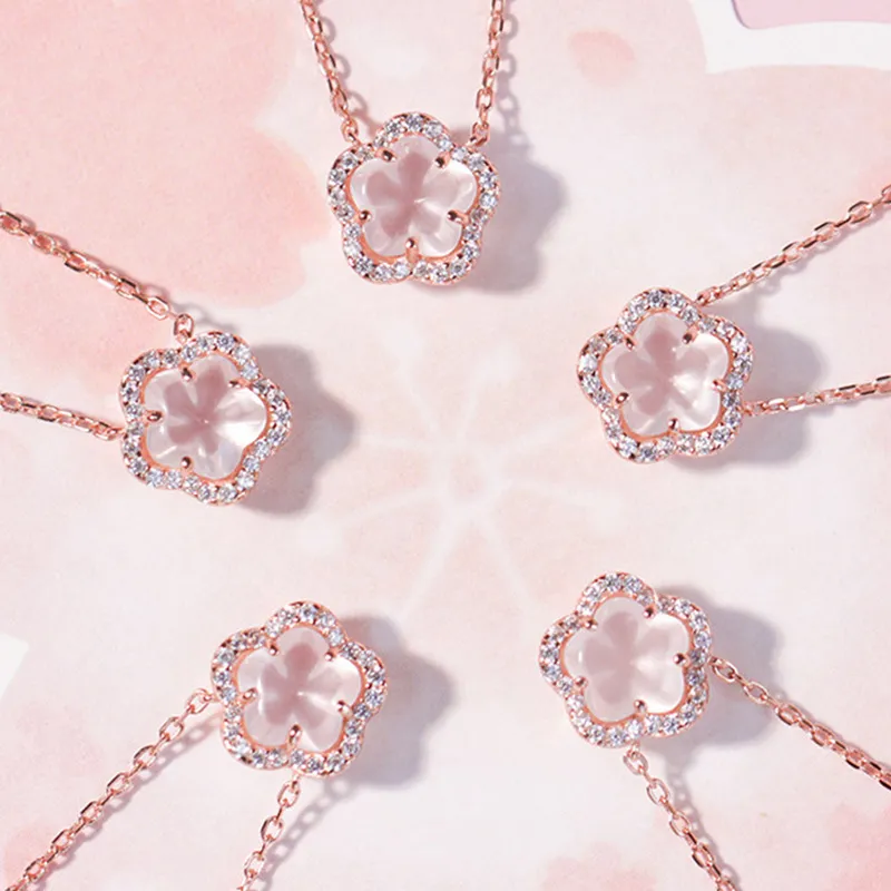 Kelanxi Copper Necklaces Women's-5