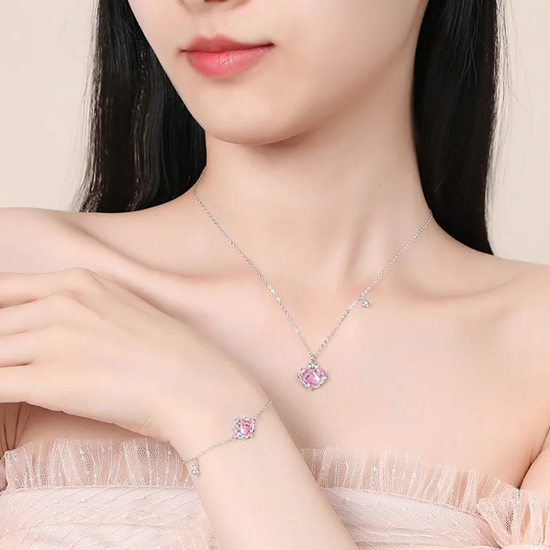 Kelanxi Copper Necklaces Women's-3