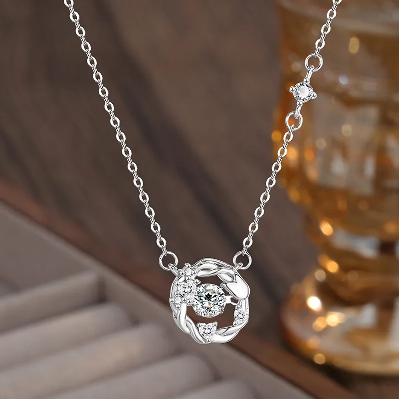 Kelanxi 999 Fine Silver Necklaces Women's-1